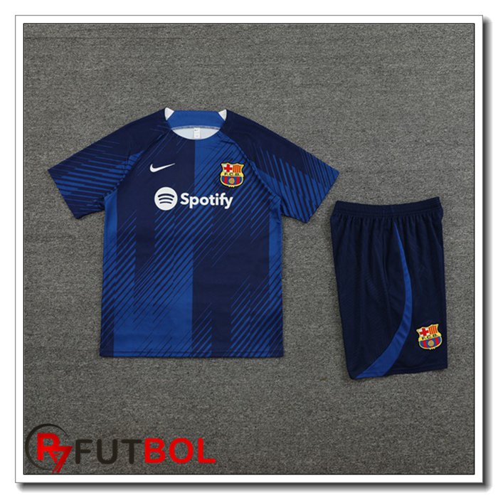 Comprar Camiseta Entrenamiento FC Barcelona Cortos Azul 2023 2024