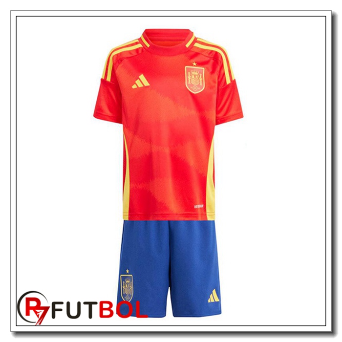 Comprar Camisetas Nacional España Ninos Primera Rojo 2024/2025 Baratas